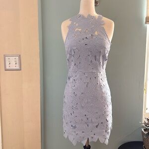 SAYLOR x Free People Jessa Floral Lace Minidress - XS